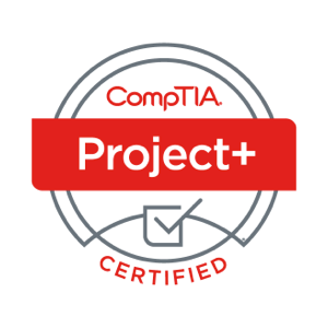 CompTIA Project+ Certified badge