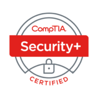 CompTIA Security+ Certified badge