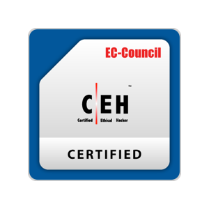 EC-Council CEH Certified Ethical Hacker badge
